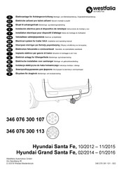 Westfalia Automotive 346 076 300 107 Notice De Montage Et D'utilisation