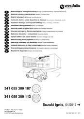 Westfalia Automotive 341 055 300 107 Notice De Montage Et D'utilisation