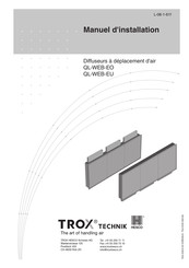 Trox Technik QL-WEB-EU Manuel D'installation