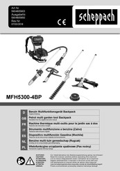 Scheppach MFH5300-4BP Traduction Des Instructions D'origine