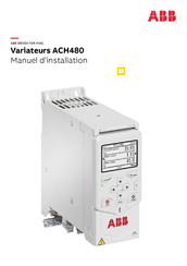 ABB ACH480 Manuel D'installation