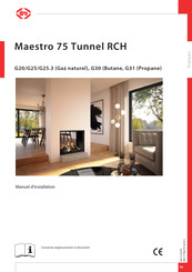 Dru Maestro 75 Tunnel RCH Série Manuel D'installation