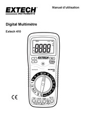 Extech Instruments EX410 Manuel D'utilisation