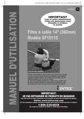 Intex SF15110 Manuel D'utilisation