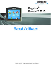 Magellan Maestro 3210 Mode D'emploi