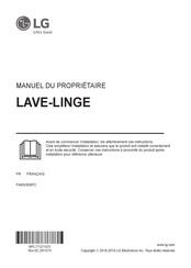 LG F4WV908P2 Manuel Du Propriétaire