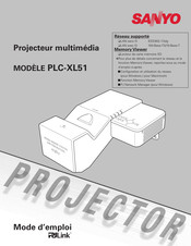 Sanyo PJLink PLC-XL51 Mode D'emploi