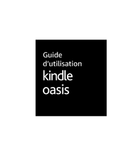 Kindle oasis Guide D'utilisation