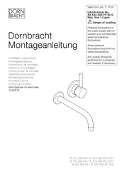 Dornbracht 36 816 885-FF 0010 Instructions De Montage