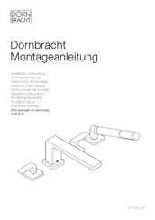 Dornbracht 27512710-00 Instructions De Montage