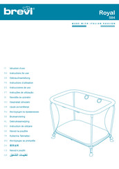 Brevi Royal 584 Instructions D'utilisation