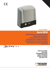 Roger Technology BG30 Série Guide D'utilisation