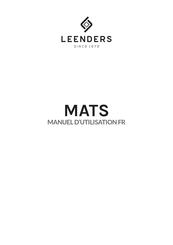 Leenders MATS Manuel D'utilisation