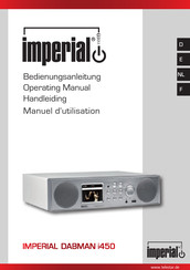 Telestar IMPERIAL DABMAN i450 Manuel D'utilisation