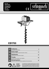 Scheppach EB1700 Traduction Des Instructions D'origine