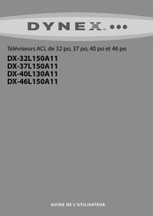Dynex DX-32L150A11 Guide De L'utilisateur