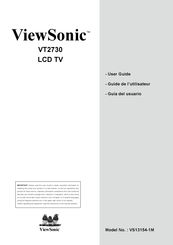 ViewSonic VT2730 Guide De L'utilisateur