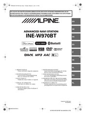 Alpine INE-W970BT Mode D'emploi