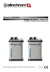 Elinchrom Ranger RX Speed AS Manuel D'utilisation