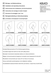 KEUCO Edition 11 51172 010282 Instructions De Montage Et Mode D'emploi