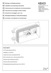 KEUCO 56162 000072 Instructions De Montage Et Mode D'emploi