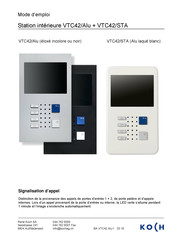 Koch VTC42/Alu Mode D'emploi