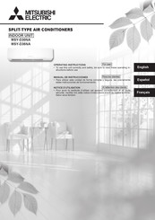 Mitsubishi Electric MSY-D30NA Manuel D'utilisation