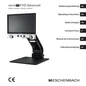 Eschenbach vario DIGITAL FHD Advanced 1659-161 Mode D'emploi