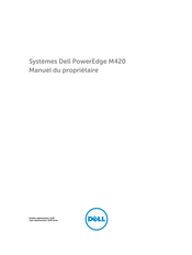 Dell PowerEdge M420 Manuel Du Propriétaire