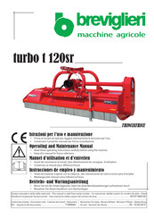 breviglieri turbo t 120sr Manuel D'utilisation Et D'entretien