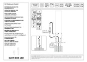 SLV Elektronik SLOT BOX LED Mode D'emploi