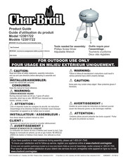 Char-Broil 12301722 Guide D'utilisation