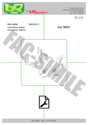 UMBRA RIMORCHI 28055 Instructions De Montage