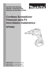 Makita DFS452 Manuel D'instruction