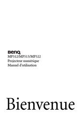 BenQ MP512 Manuel D'utilisation
