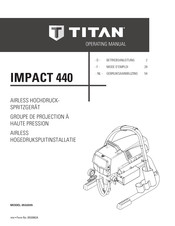 Titan IMPACT 440 Mode D'emploi