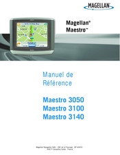 Magellan Maestro 3050 Manuel De Référence