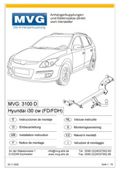 MVG 3100 D Instructions De Montage