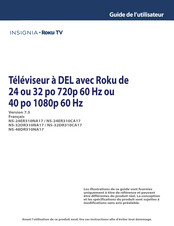 Insignia Roku TV NS-32DR310NA17 Guide De L'utilisateur