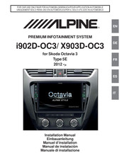 Alpine X903D-OC3 Manuel D'installation