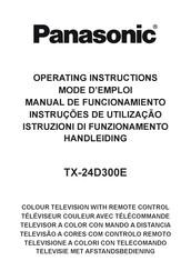 Panasonic TX-24D300E Mode D'emploi