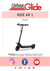 URBANGLIDE Ride AR 1 Notice Originale