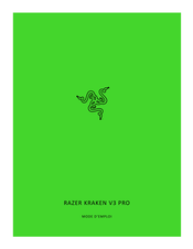 Razer KRAKEN V3 PRO Mode D'emploi