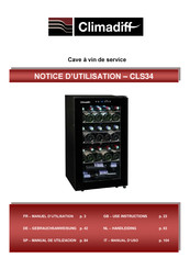 Climadiff CLS34 Notice D'utilisation