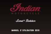 Indian Motorcycle Scout Bobber 2019 Manuel D'utilisation