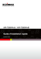 Edimax AR-7286WnA Guide D'installation Rapide