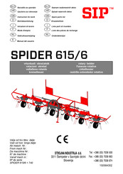 Sip SPIDER 615/6 Mode D'emploi