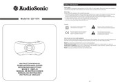 AudioSonic CD-1576 Mode D'emploi