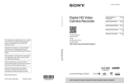 Sony HANDYCAM HDR-PJ660E Mode D'emploi