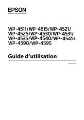 Epson WorkForce WP-4595 Guide D'utilisation